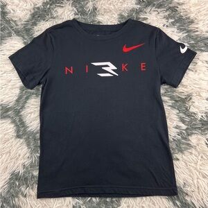 Nike 3Brand Russell Wilson Boys Black T-Shirt Size Medium